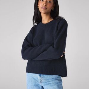 WNU Devon Wool Sweater Navy